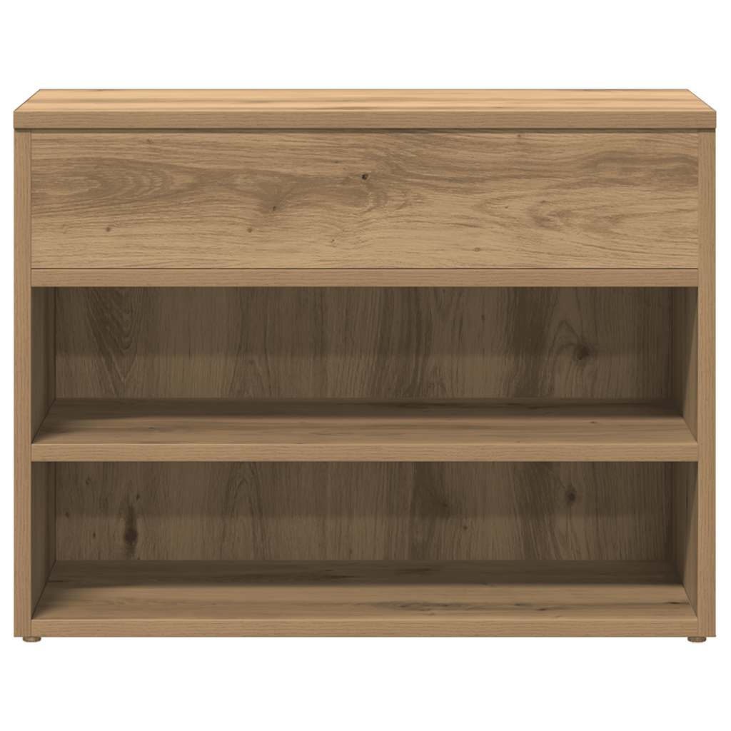 Scarpiera Rovere Artigianale 60x30x45 cm in Legno Multistrato