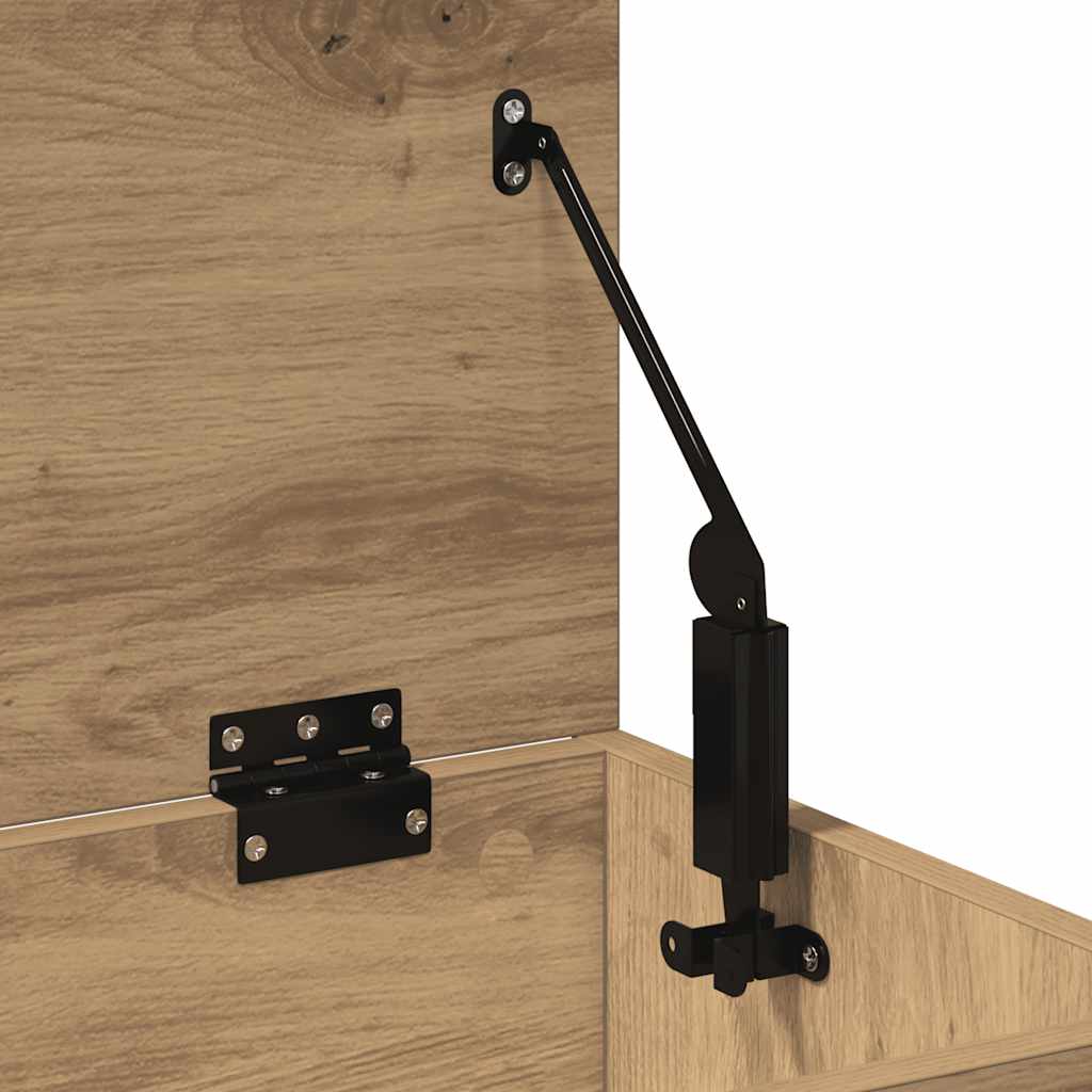 Scarpiera Rovere Artigianale 60x30x45 cm in Legno Multistrato