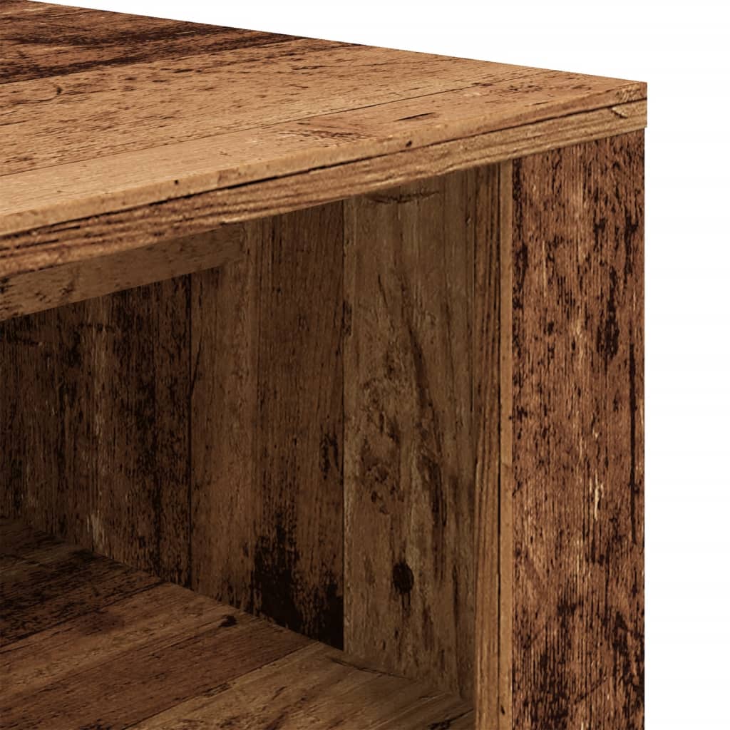 Scarpiera Legno Vecchio 100x35x45 cm in Truciolato