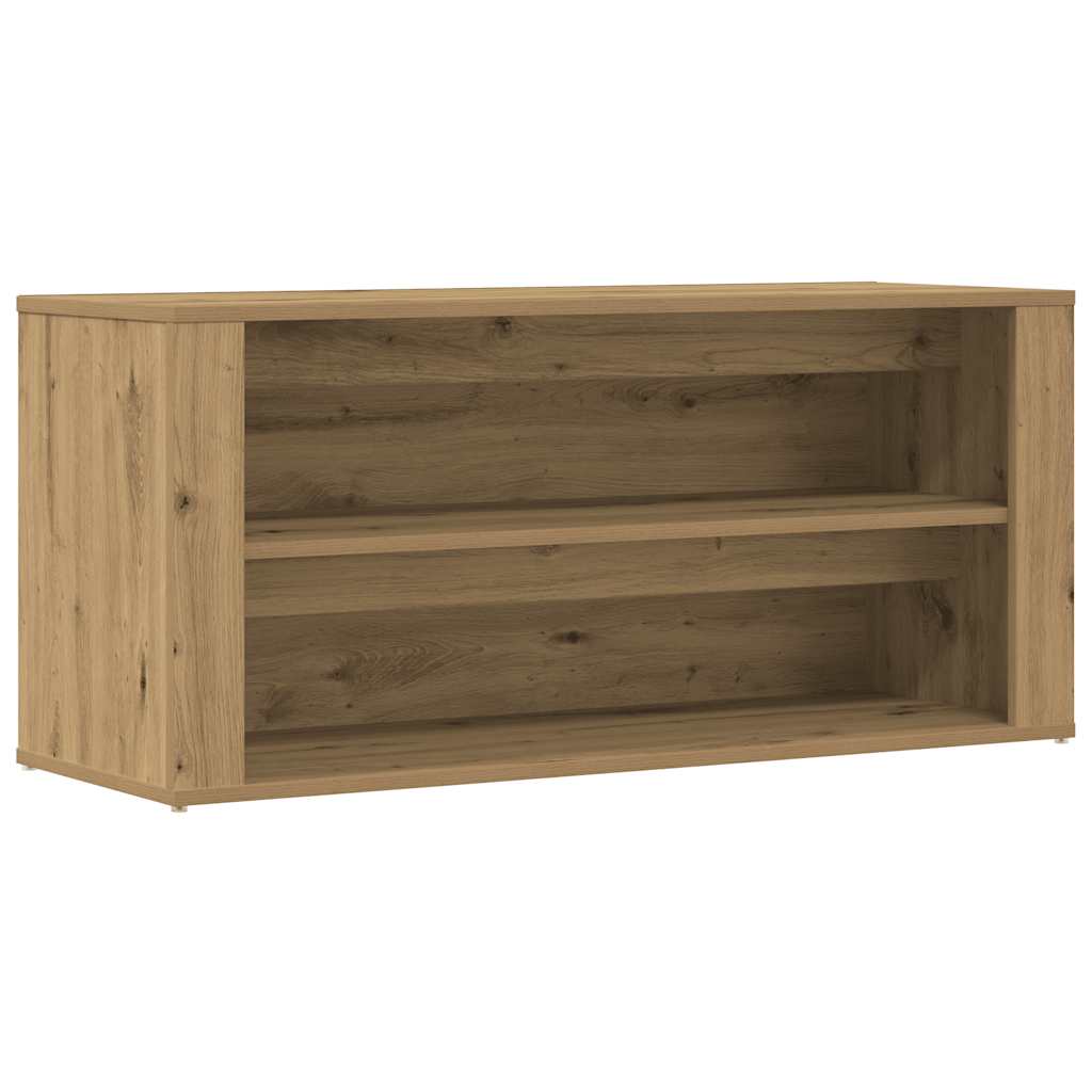 Scarpiera Rovere Artigianale 100x35x45 cm in Truciolato
