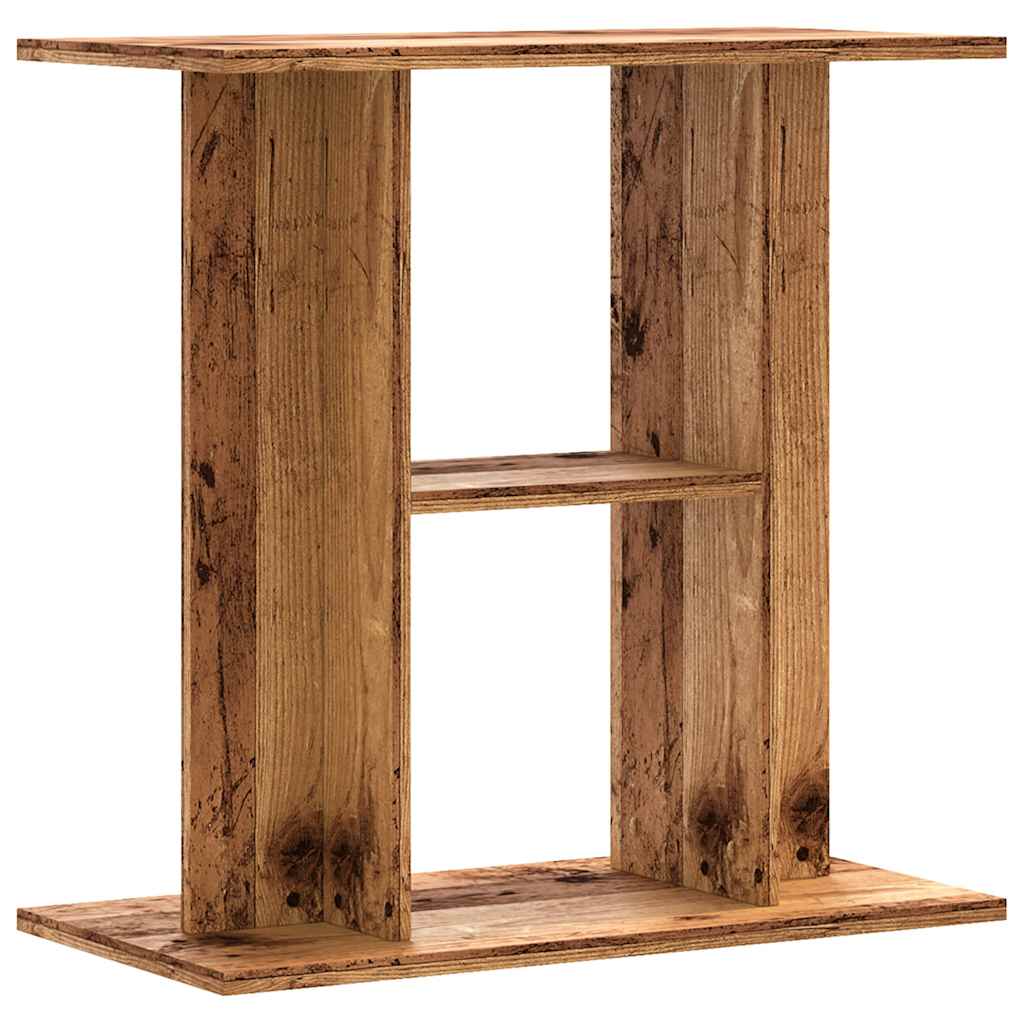 Supporto per acquario in legno antico 60x30x60 cm in legno ingegnerizzato