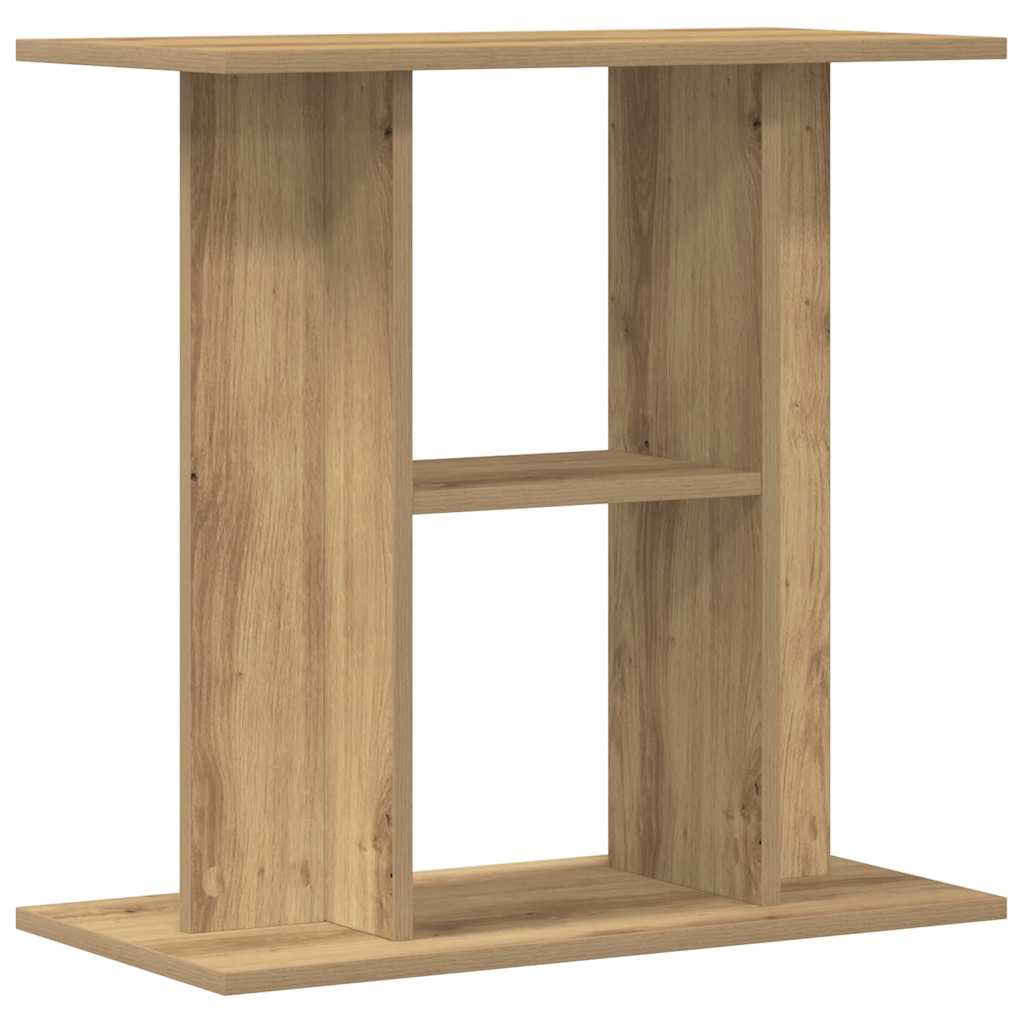 Supporto Acquario 60x30x60 cm Multistrato Rovere Artigianale
