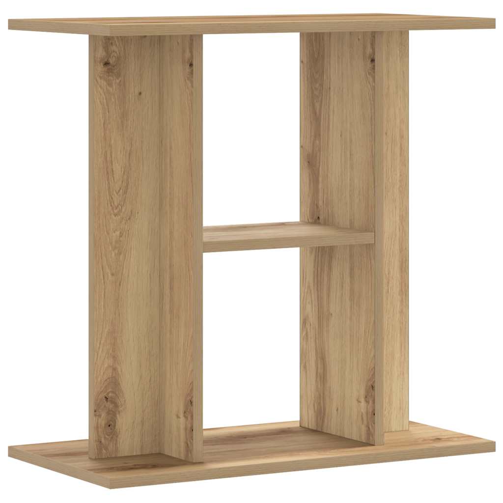 Supporto Acquario 60x30x60 cm Multistrato Rovere Artigianale