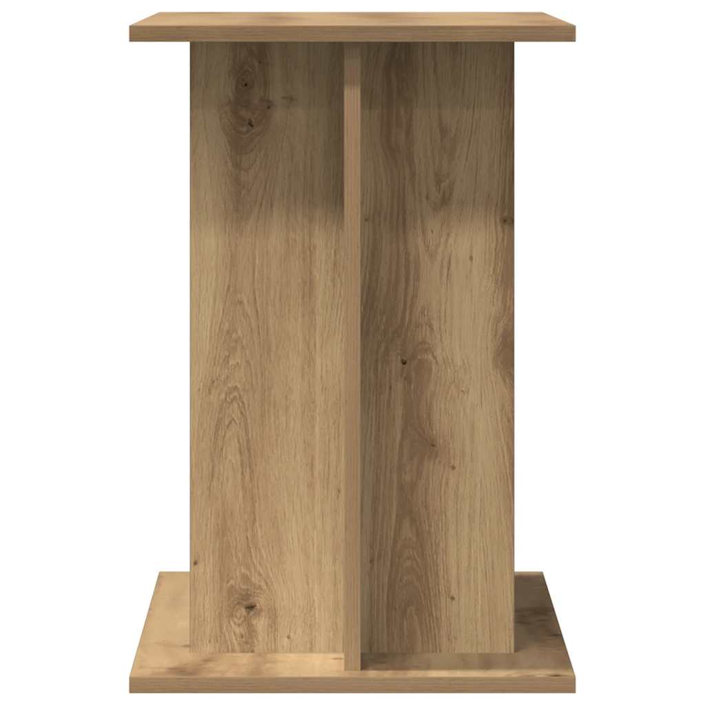 Supporto per acquario artigianale in rovere 100x40x60 cm in legno ingegnerizzato
