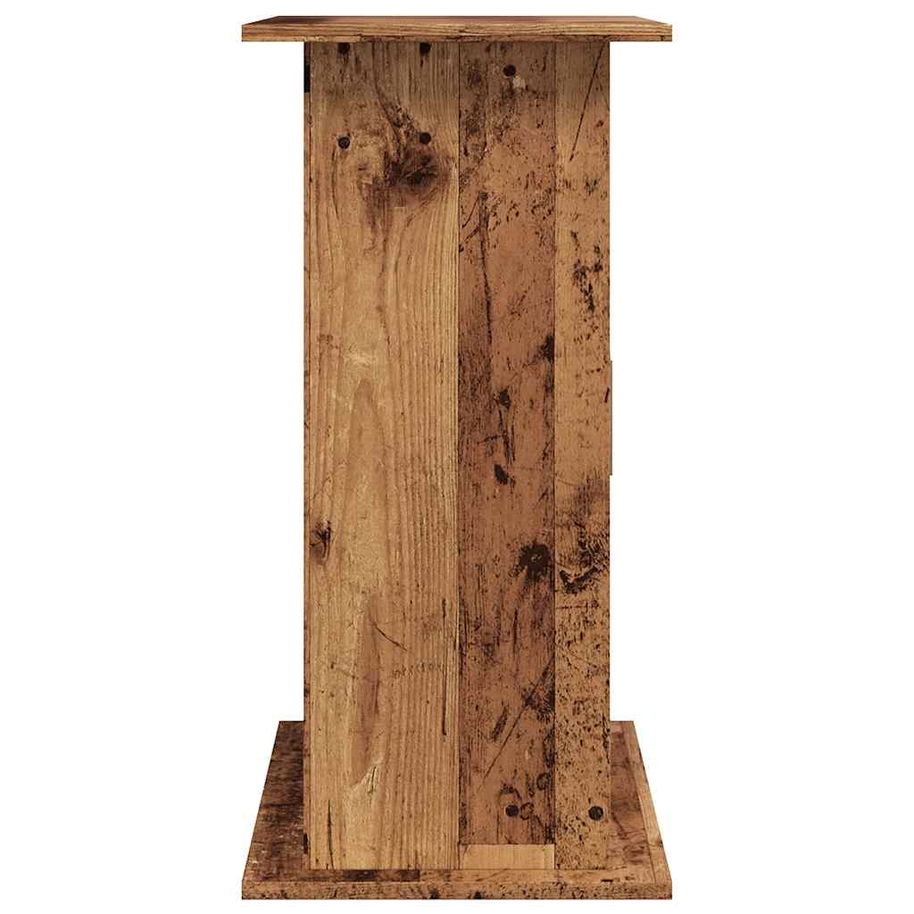 Supporto Acquario 81x36x73 cm in Legno Multistrato Legno Antico