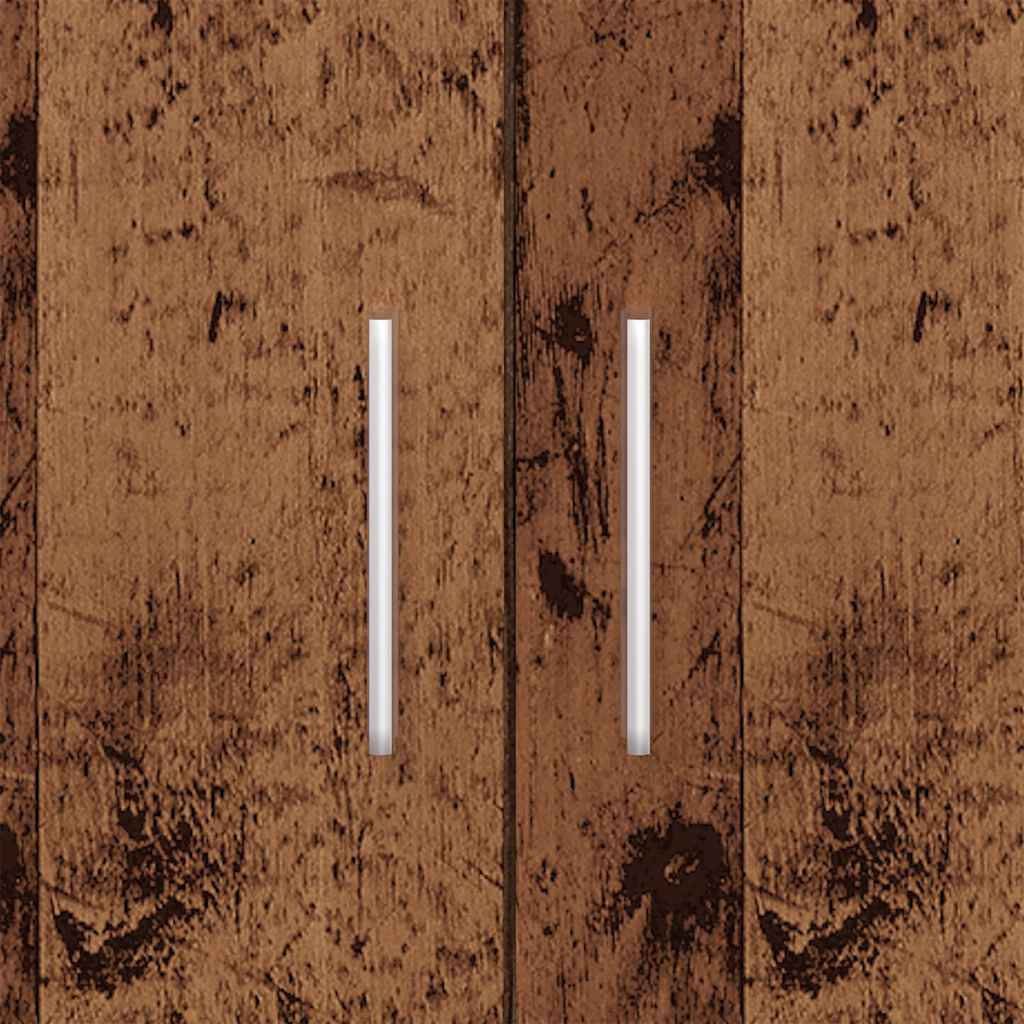 Supporto Acquario 81x36x73 cm in Legno Multistrato Legno Antico