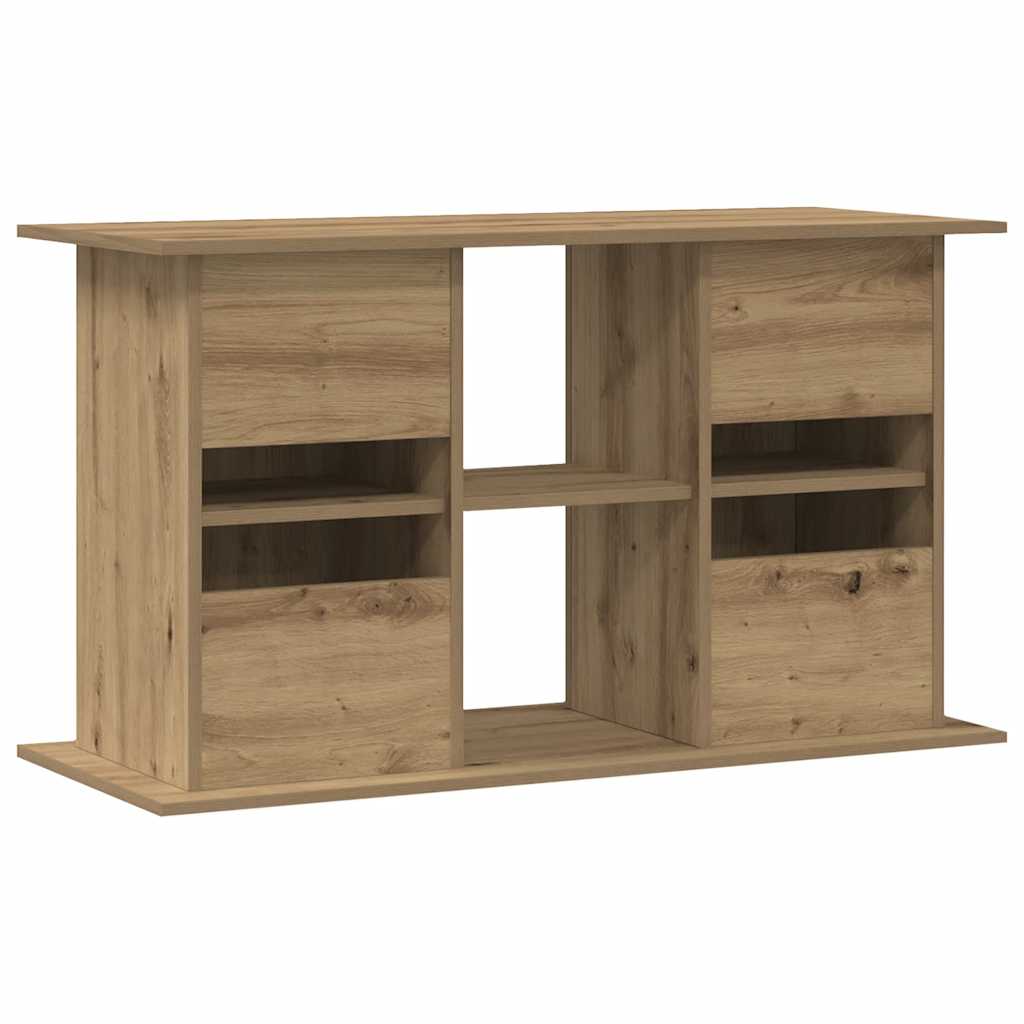 Supporto per acquario artigianale in rovere 101x41x58 cm in legno ingegnerizzato