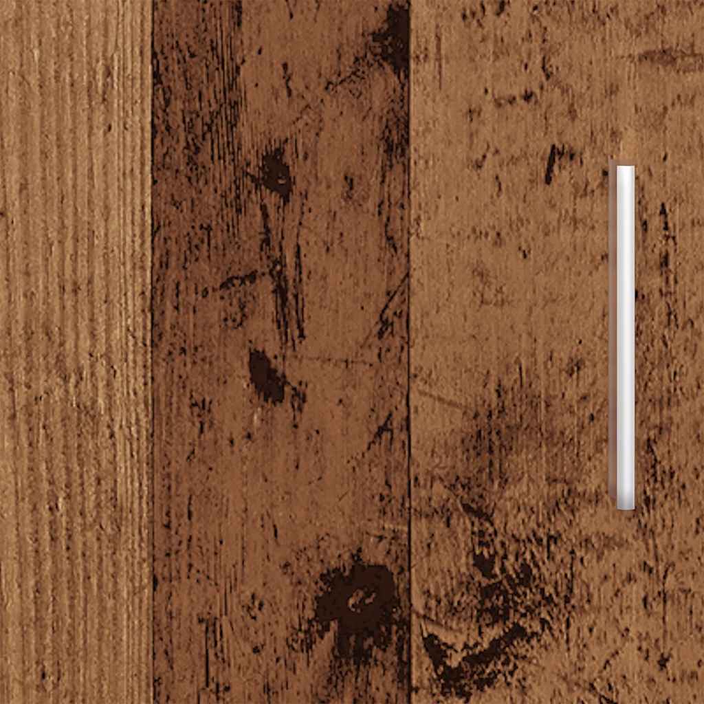 Supporto Acquario 121x41x58cm in Legno Multistrato Legno Antico