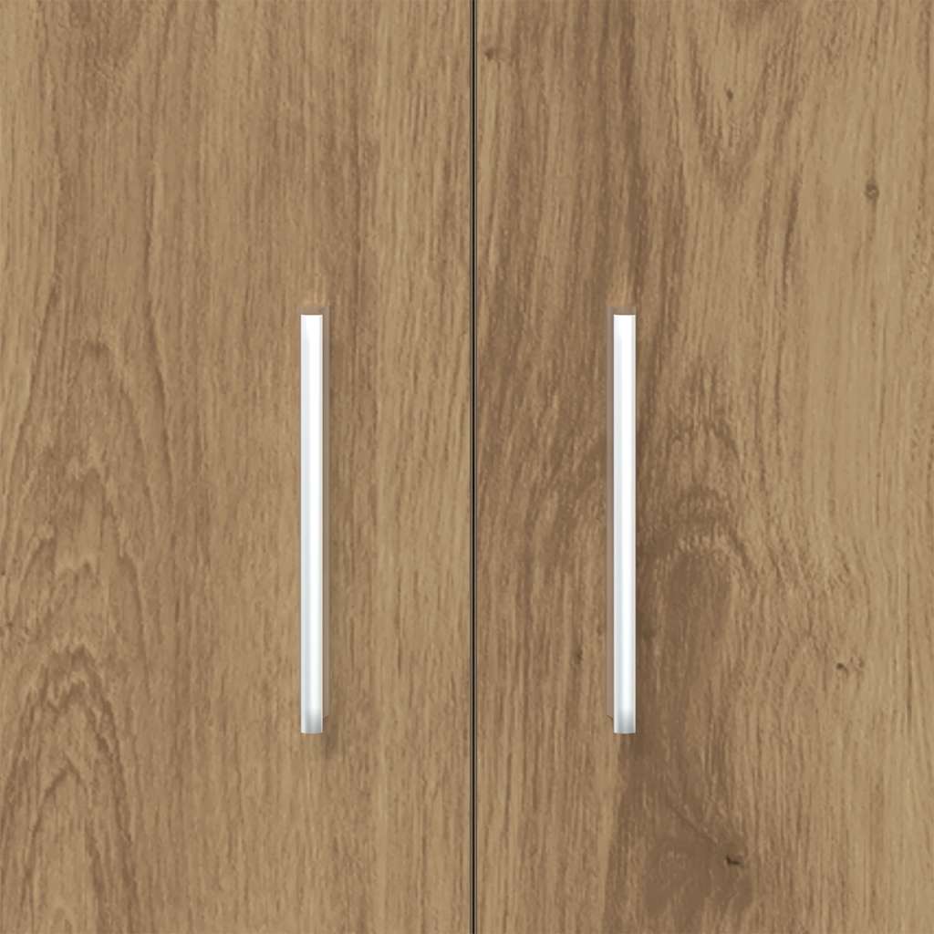 Supporto per acquario artigianale in rovere 81x36x73 cm in legno ingegnerizzato