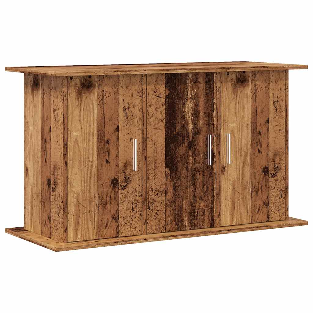 Supporto Acquario 101x41x58cm in Legno Multistrato Legno Antico