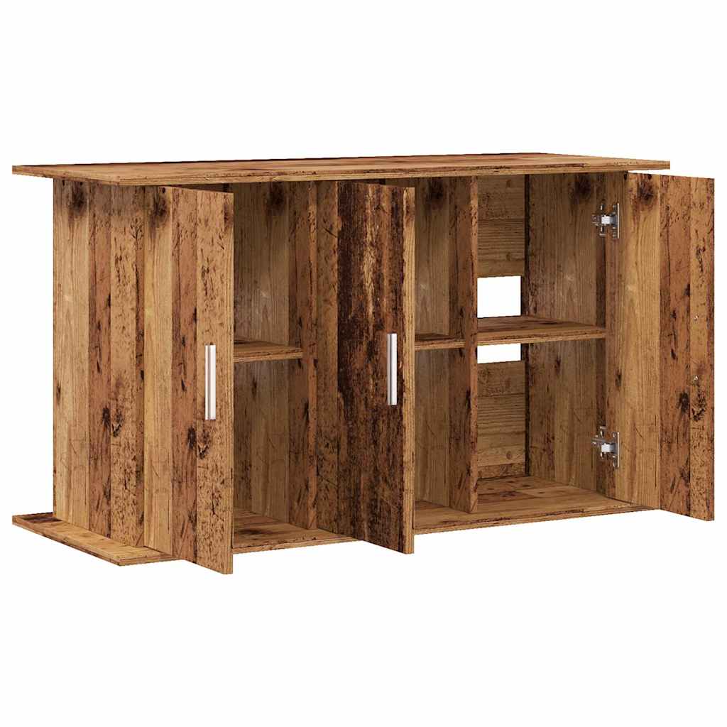 Supporto Acquario 101x41x58cm in Legno Multistrato Legno Antico