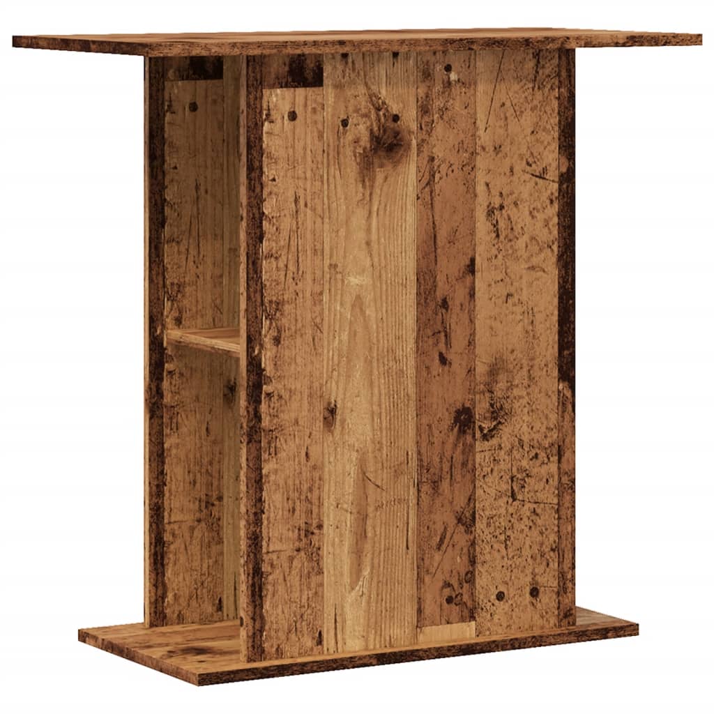 Supporto per acquario in legno vecchio 36x75x72,5 cm in legno ingegnerizzato