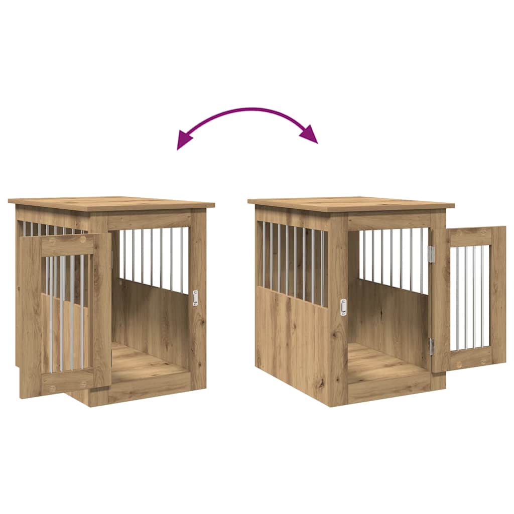 Gabbia Cani Arredamento Rovere Artigianale Legno Multistrato