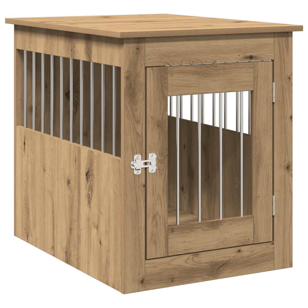 Gabbia Cani Arredamento Rovere Artigianale Legno Multistrato