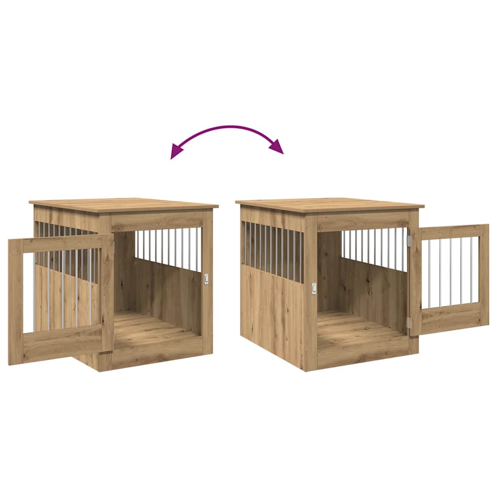 Gabbia Cani Arredamento Rovere Artigianale Legno Multistrato