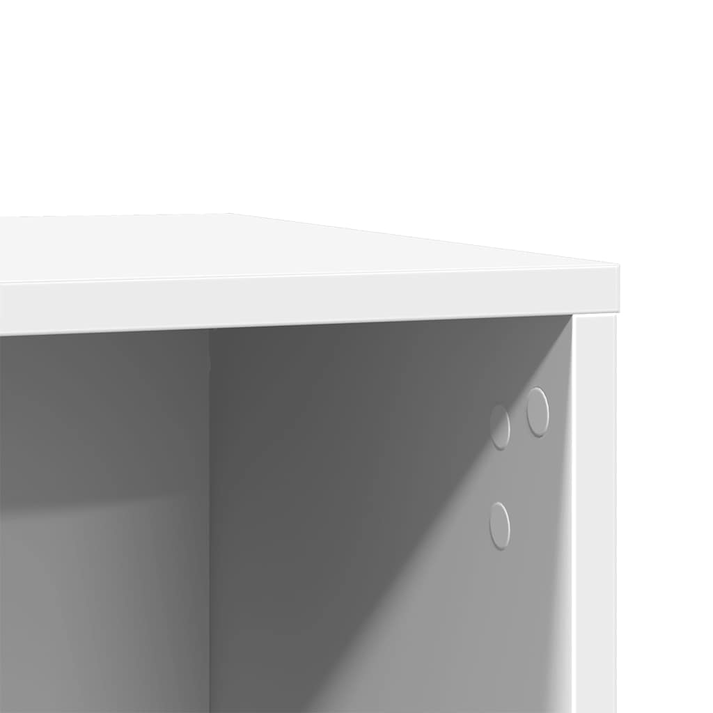 Recinto Lettiera Gatti Bianco 60x40x40 cm in Truciolato