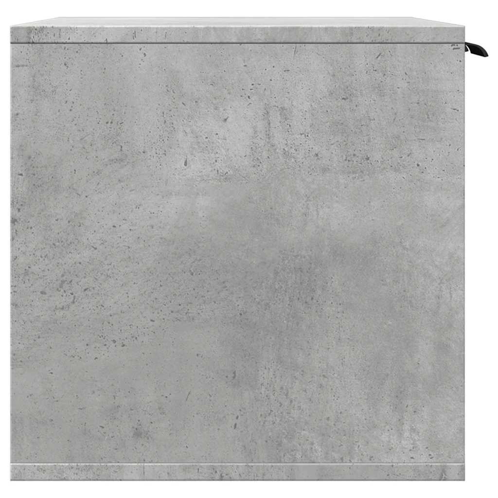 Recinto Lettiera Gatti Grigio Cemento 60x40x40 cm in Truciolato