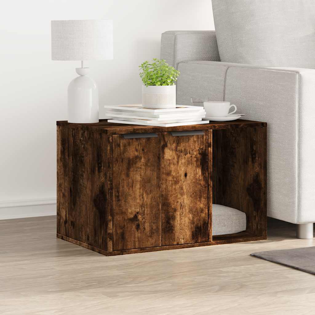 Recinto Lettiera Gatti Rovere Sonoma 60x40x40 cm in Truciolato
