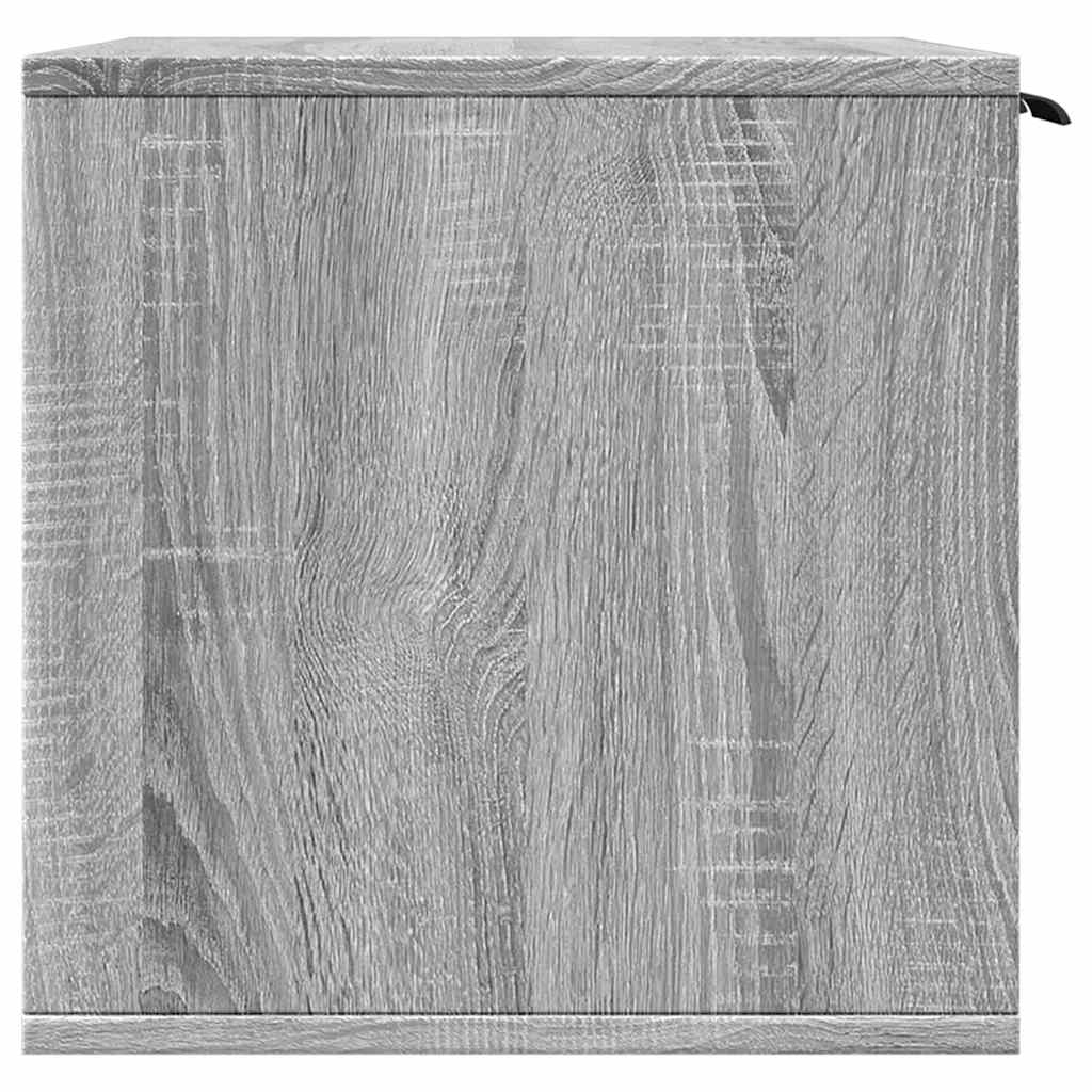 Recinto Lettiera Gatti Grigio Sonoma 60x40x40 cm in Truciolato