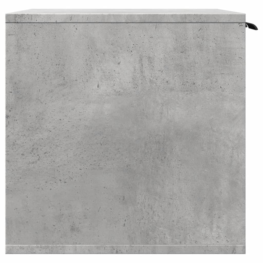 Recinto Lettiera Gatti Grigio Cemento 60x40x40 cm in Truciolato