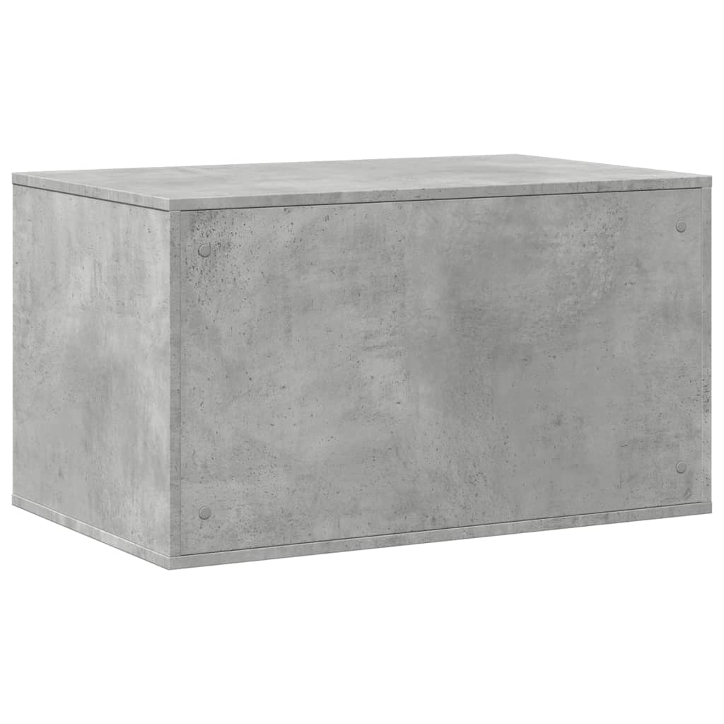 Recinto Lettiera Gatti Grigio Cemento 60x40x40 cm in Truciolato