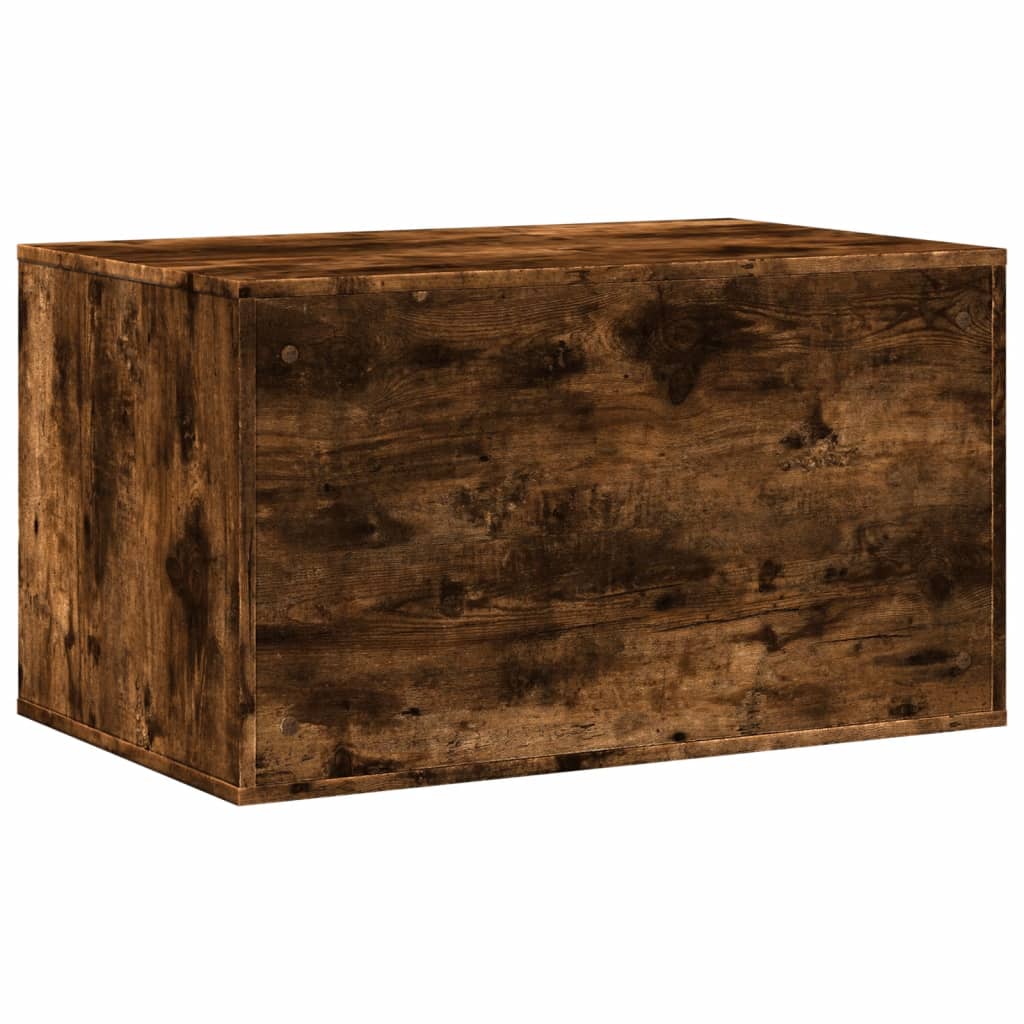 Recinto Lettiera Gatti Rovere Fumo 80x50x45 cm in Truciolato