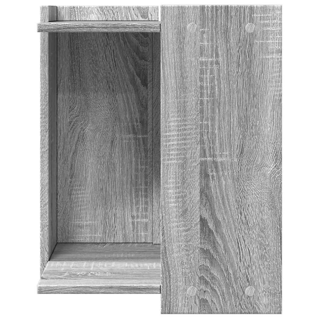 Recinto Lettiera Gatti Grigio Sonoma 60x40x40 cm in Truciolato