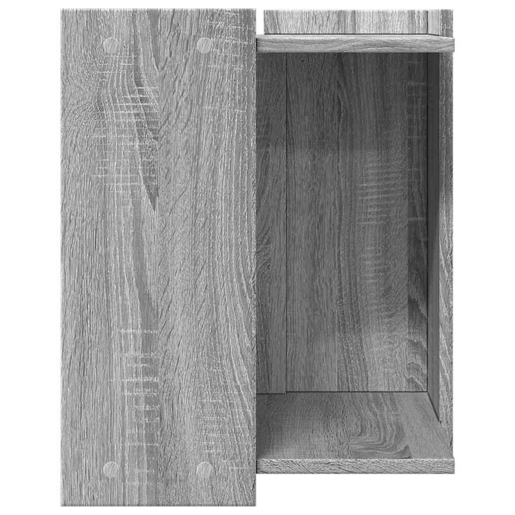 Recinto Lettiera Gatti Grigio Sonoma 60x40x40 cm in Truciolato