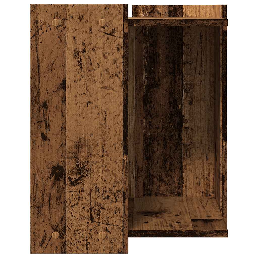 Recinto Lettiera Gatti Grigio Sonoma 60x40x40 cm in Truciolato