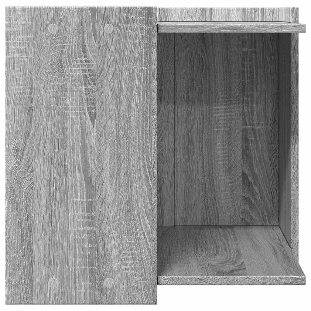 Recinto Lettiera Gatti Grigio Sonoma 53x53x51 cm in Truciolato