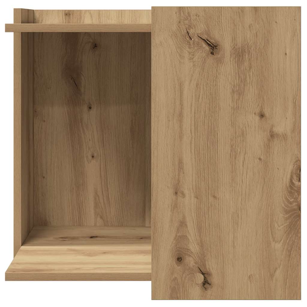 Recinto Lettiera Rovere Artigianale 53x53x51 cm in Truciolato
