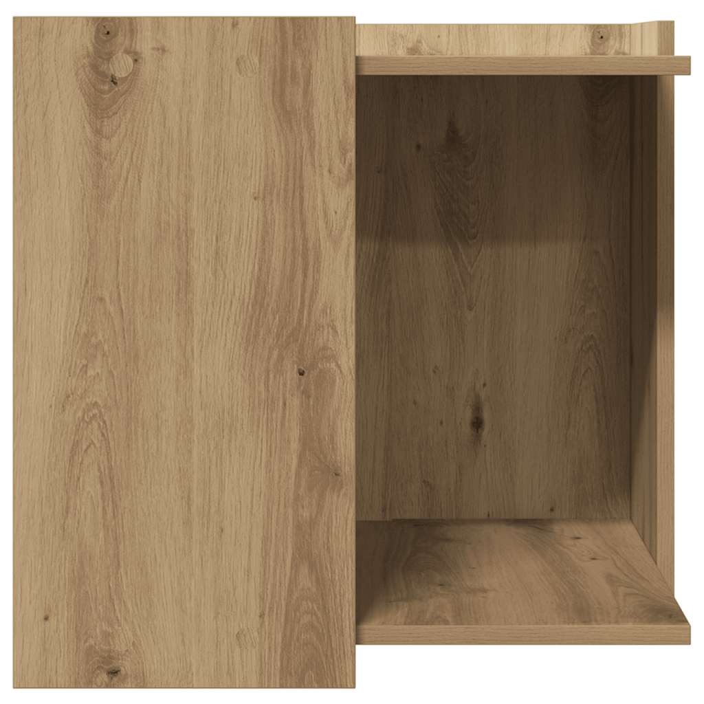 Recinto Lettiera Rovere Artigianale 53x53x51 cm in Truciolato