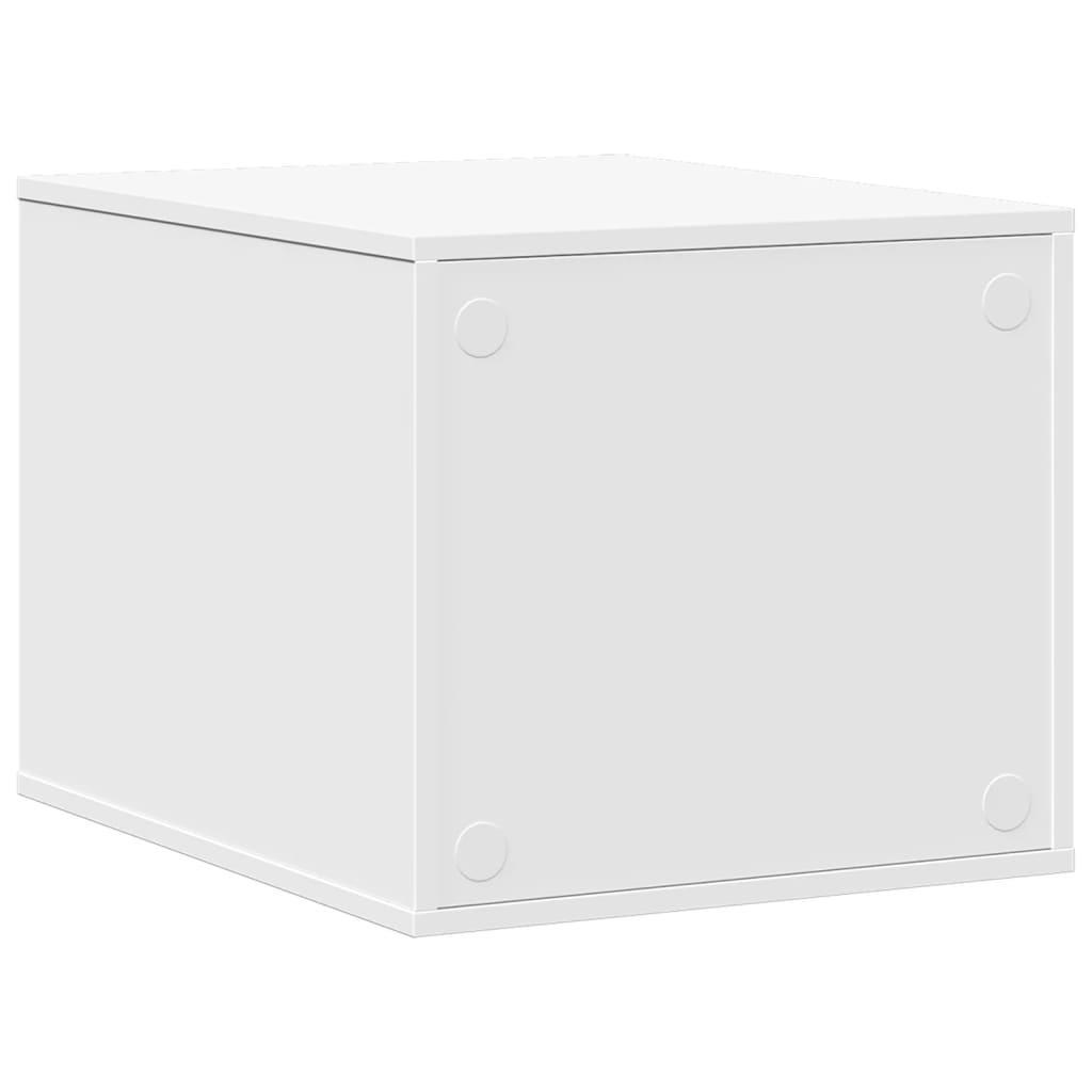 Recinto Lettiera Gatti Bianco 47x59x42 cm in Truciolato