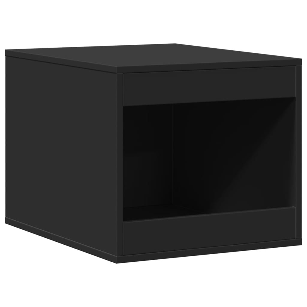 Recinto per Lettiera per Gatti Nero 47x59x42 cm in Truciolato