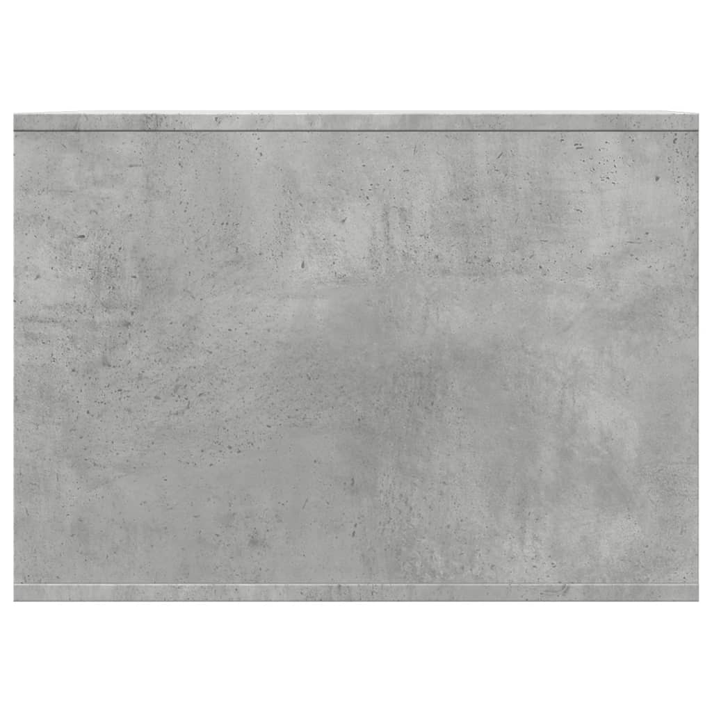 Recinto Lettiera Gatti Grigio Cemento 47x59x42 cm in Truciolato