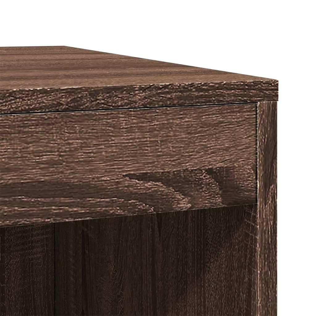 Recinto Lettiera Gatti Rovere Marrone 47x59x42 cm in Truciolato