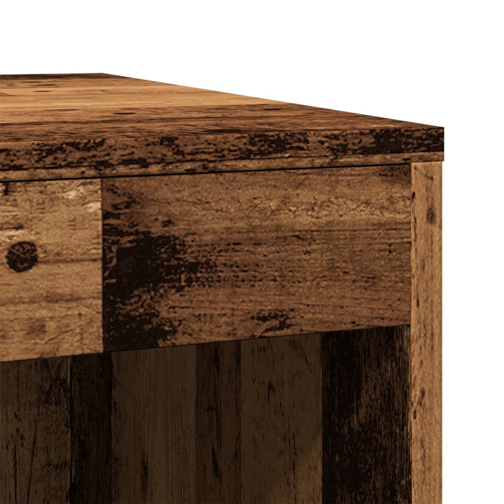 Recinto Lettiera Gatti Legno Vecchio 47x59x42 cm in Truciolato