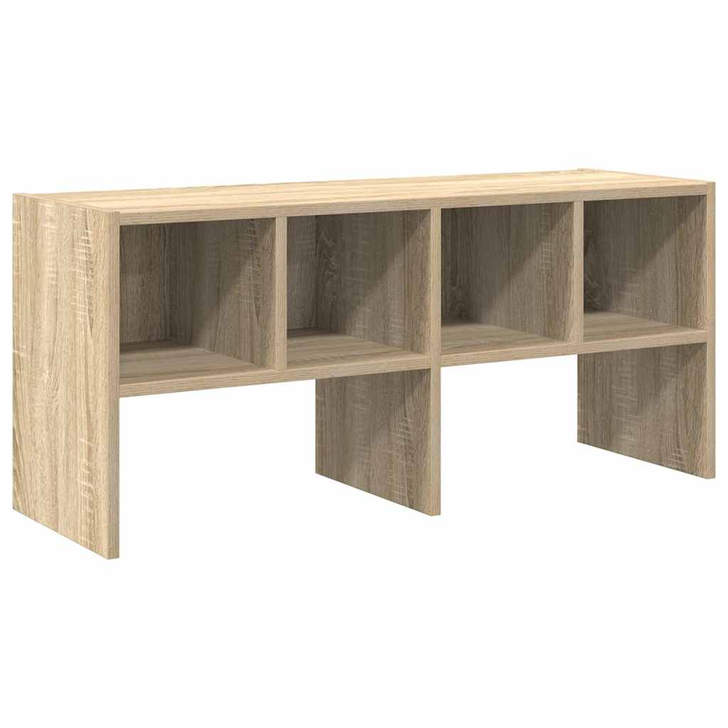 Scarpiera Impilabile Rovere Sonoma 89,5x30x40 cm