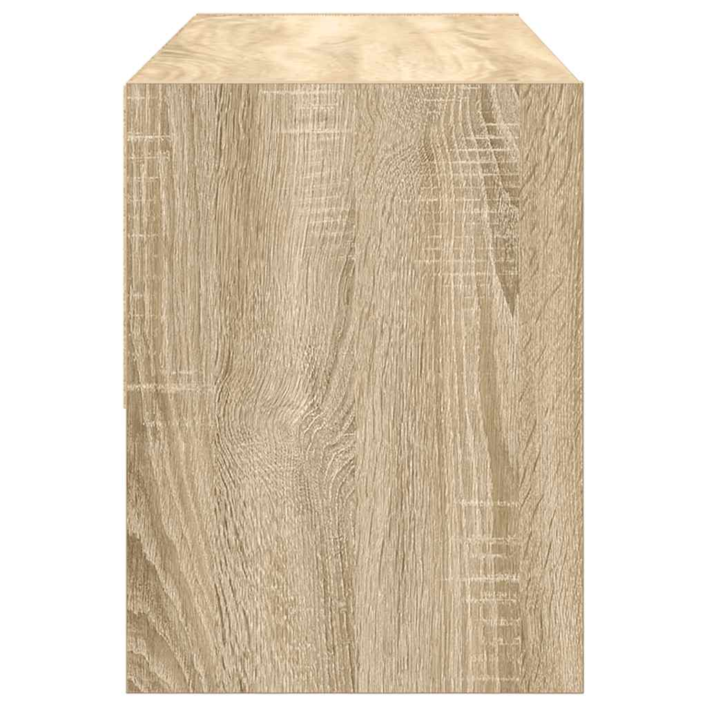 Scarpiera Impilabile Rovere Sonoma 89,5x30x40 cm