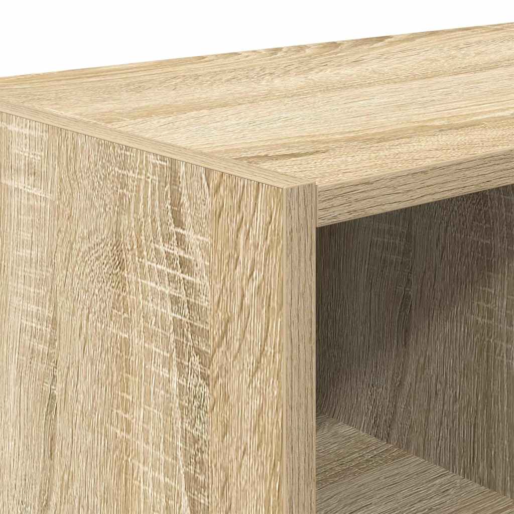 Scarpiera Impilabile Rovere Sonoma 89,5x30x40 cm