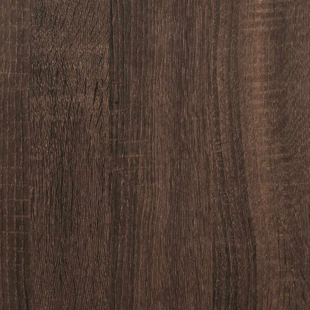 Scarpiere 2 pz Impilabili Rovere Marrone 89,5x30x40 cm