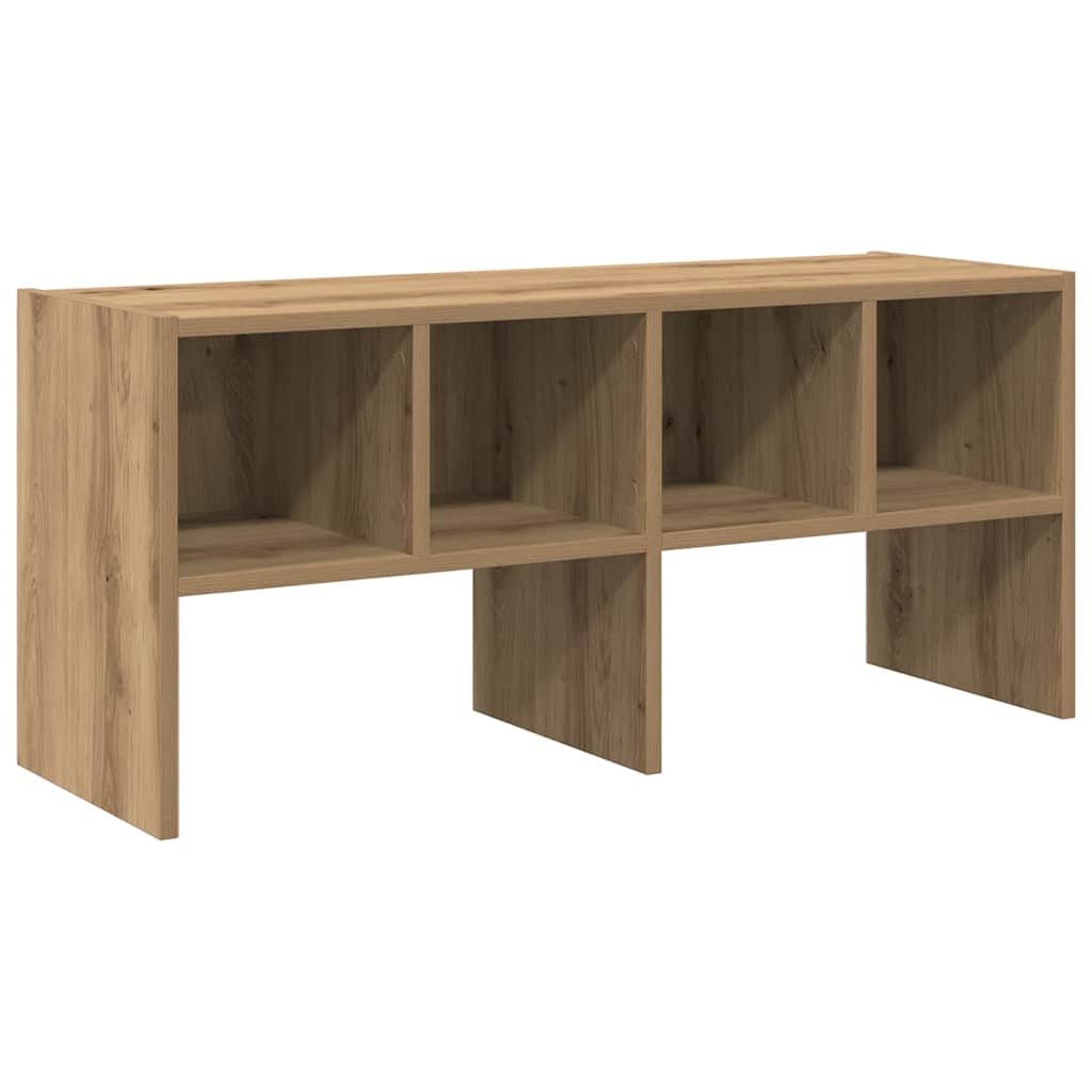 Scarpiera Impilabile Rovere Artigianale 89,5x30x40 cm