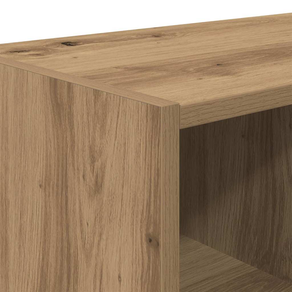 Scarpiera Impilabile Rovere Artigianale 89,5x30x40 cm