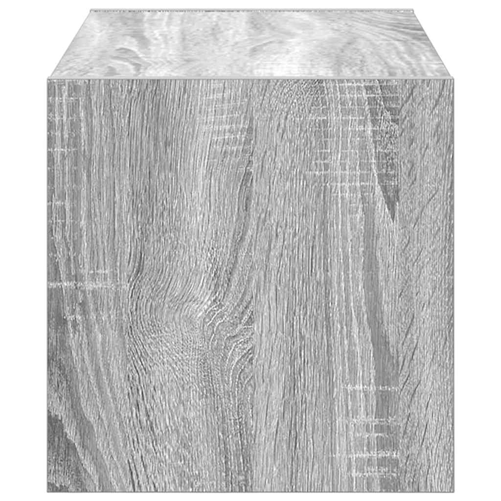 Scarpiera Impilabile Grigio Sonoma 60x30x30,5 cm