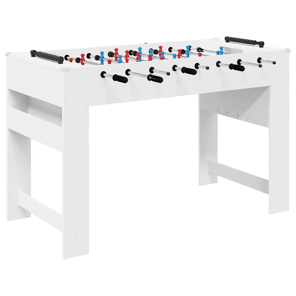Tavolo da Calcio Balilla Bianco 125 x 60,5 x 80 cm