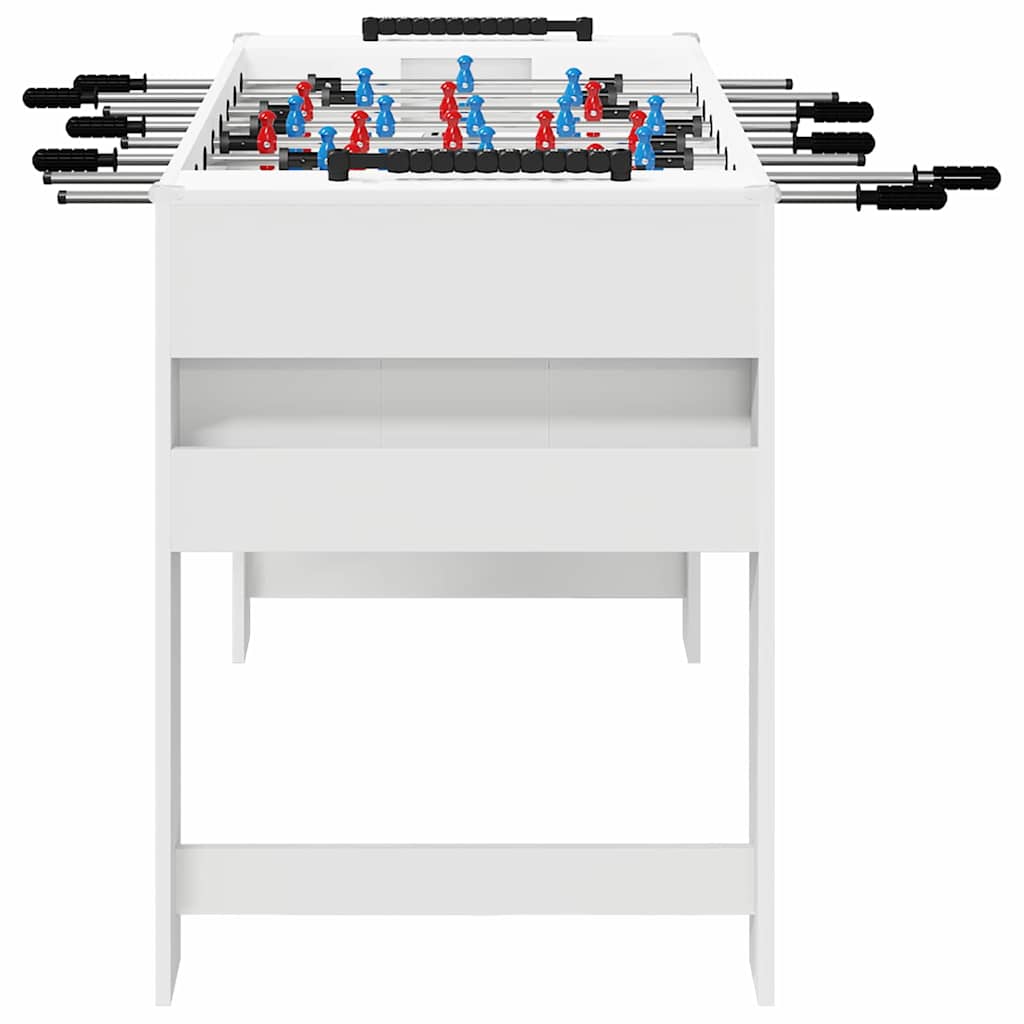 Tavolo da Calcio Balilla Bianco 125 x 60,5 x 80 cm