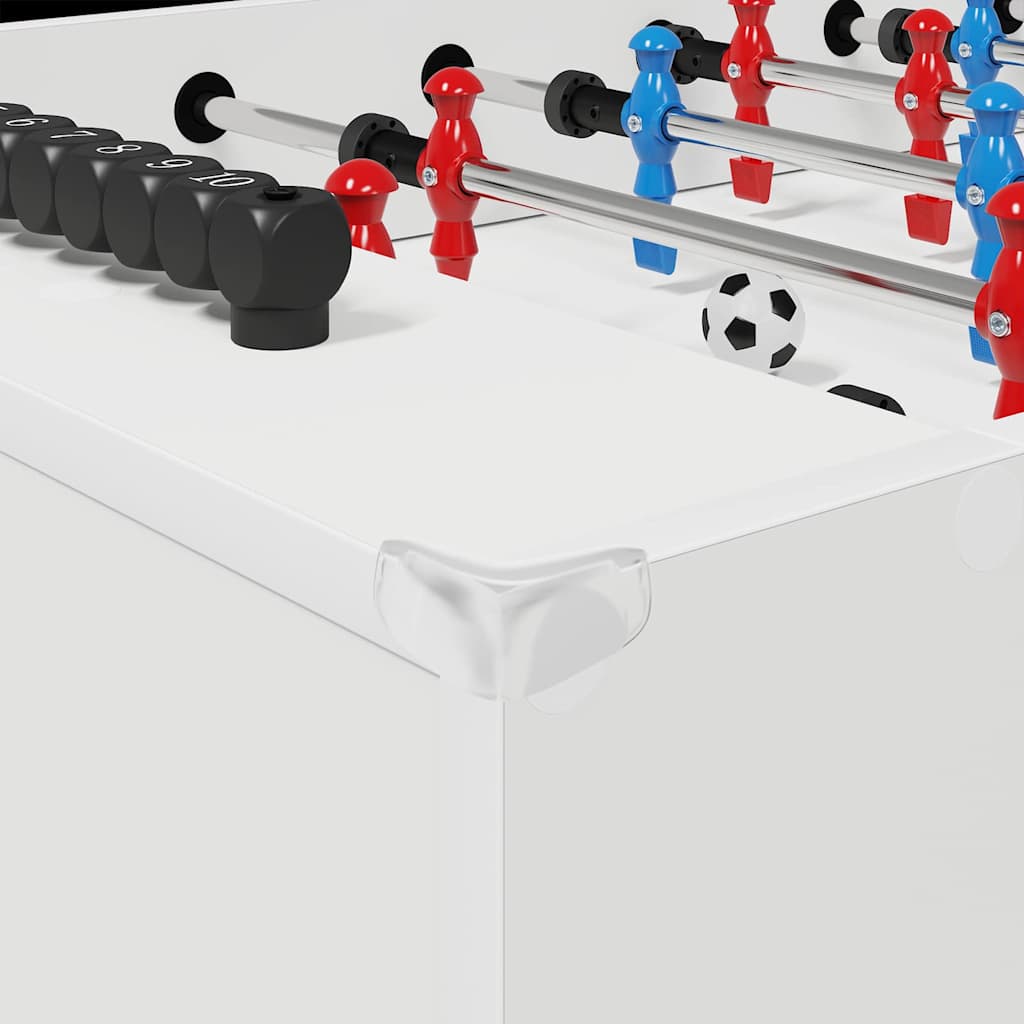 Tavolo da Calcio Balilla Bianco 125 x 60,5 x 80 cm