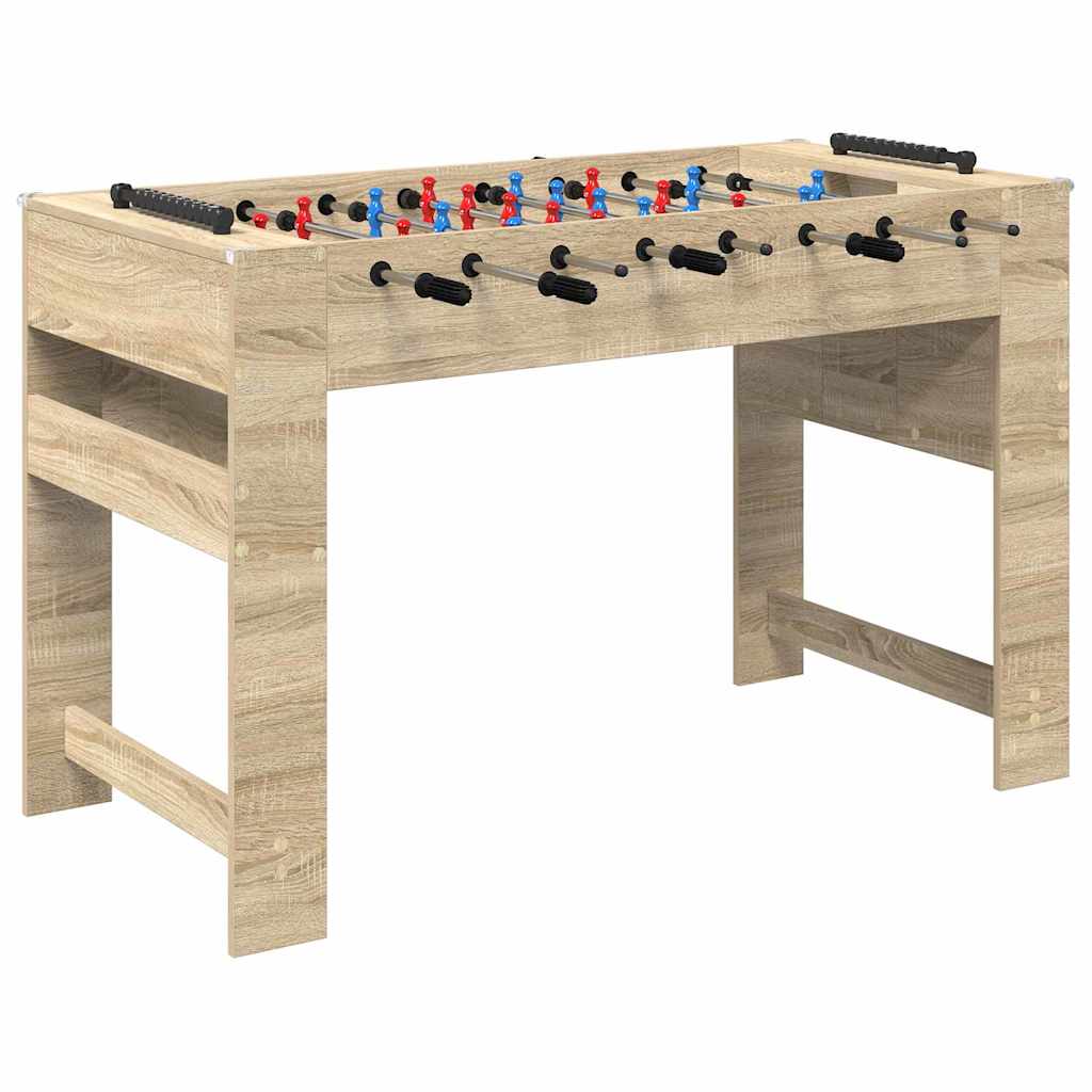 Tavolo da Calcio Balilla Rovere Sonoma 125 x 60,5 x 80 cm
