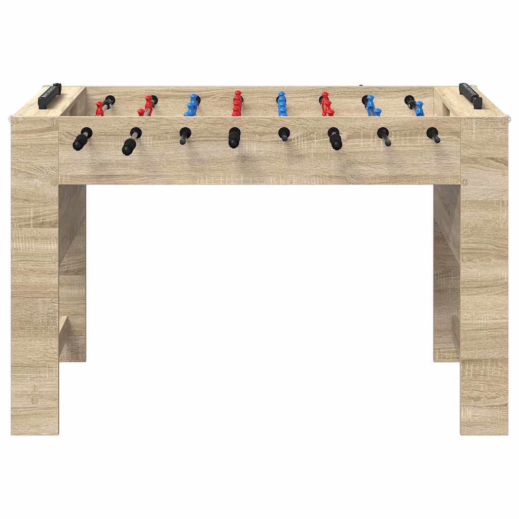 Tavolo da Calcio Balilla Rovere Sonoma 125 x 60,5 x 80 cm