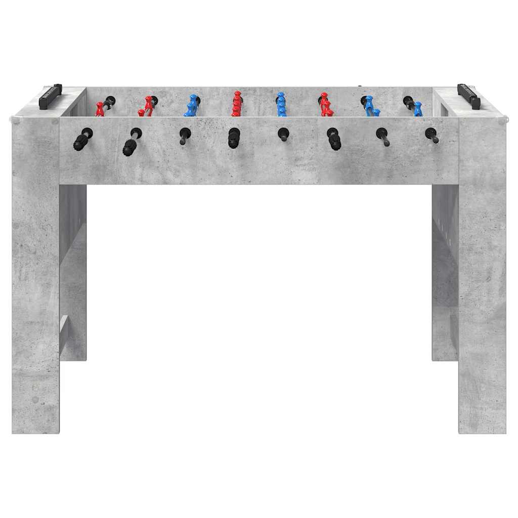 Tavolo da Calcio Balilla Grigio Cemento 125 x 60,5 x 80 cm